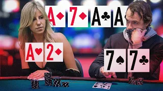 $1,000,000 Super High Roller Foxen | Schemion | Burns | Zhang Epic Final Table Poker Showdown