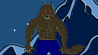 werewolf transformation  Drawing - animation |     hombre lobo tranformación   dibujo animación
