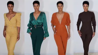 BEST FASHION NOVA JUMPSUIT'S | TRY ON HAUL