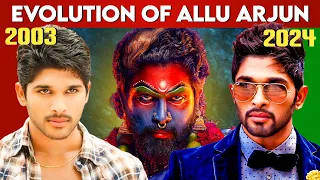 EVOLUTION OF ALLU ARJUN ||  Allu Arjun New Movie || Pushpa 2 trailer #pushpa2 #alluarjun