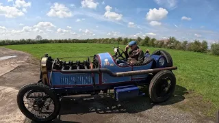 SHED RACING - Hall-Scott Evolution - Building an Aero-Engined Racer