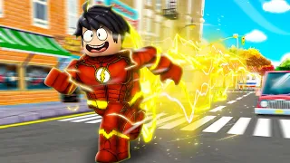 I Became WORLD FASTEST SuperHero in ROBLOX