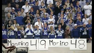 Peyton Manning's Record 49th Touchdown Pass || Colts vs. Chargers 2004