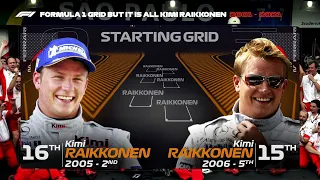 F1 Starting GRID But Its All Kimi Raikkonen