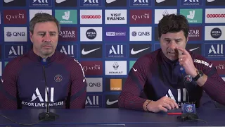 CONFÉRENCE DE PRESSE MAUTICIO POCHETTINO VEILLE DE BREST - PSG COUPE DE FRANCE