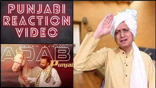 Babbu Maan : Adab Punjabi Reaction | Official Music Video | Pagal Shayar | New Punjabi Songs 2021