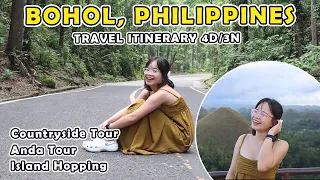 Bohol, Philippines itinerary for 4D/3N (Countryside + Anda Bohol) || Joice Casama