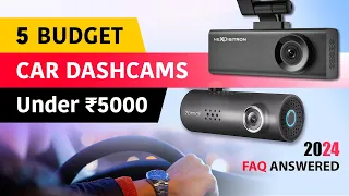 Best Dash Cam Under ₹5000 in India 🔥 Entry Level Car Dash Cams 2023 // Best Budget Dash Cam For Car
