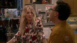 Penny tells her dad Leonard is having a baby (S12E15)