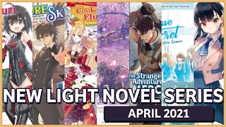 New Light Novels Releasing in April 2021 #LightNovel
