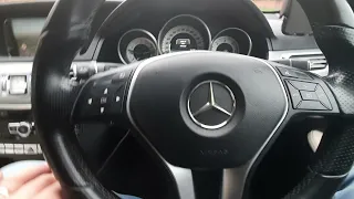 Mercedes e class 2013 distronic plus adaptive cruise control