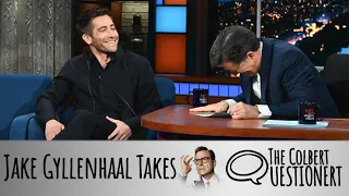 Jake Gyllenhaal Takes The Colbert Questionert