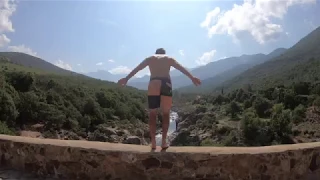 Cliff Jumping Fango Valley Corsica