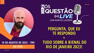 LIVE COMIGO - PERGUNTA QUE EU TE RESPONDO 16 08 2023 | Psicólogo Marcos Lacerda