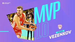 Sasha Vezenkov  | Round 10 MVP | 2022-23 Turkish Airlines EuroLeague