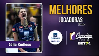 The Best of JÚLIA KUDIESS | Gerdau Minas 23/24 - Melhores Momentos