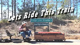 Ridge Live Steamers Riden The Rails