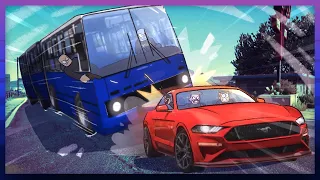 GTA 5 Roleplay - RedlineRP - BENDY BUS DESTROYS COPS!  #491