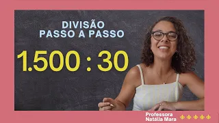 "1500/30" "1500:30" "Dividir 1500 por 30" "Dividir 1500 entre 30" "1500 dividido por 30" “divisão”