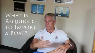 How do I import and pay duty on a boat?