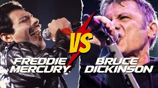 Freddie Mercury vs Bruce Dickinson (Vocal Battle Round TWO)