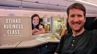 Full Etihad BUSINESS CLASS Experience