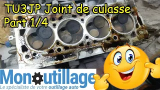 [COMMENT REMPLACER UN JOINT DE CULASSE TU3JP. Part1/4]