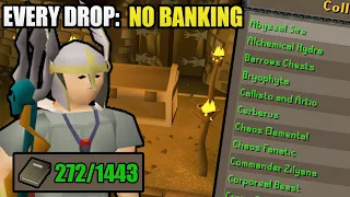 Completing barrows without banking | Every Drop: No Banking (#2) [OSRS]