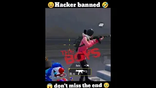 HACKER BANED IN BGMI 😆 DON'T MISS THE END 🥹 PUBG WHATSAPP STATUS 😫