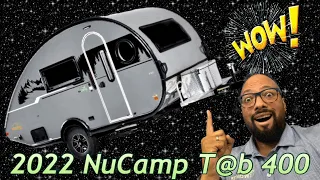 I Can’t Believe This 2022 nuCampTab 400 is available at Veurinks RV Center. Best Teardrop Made Ever!
