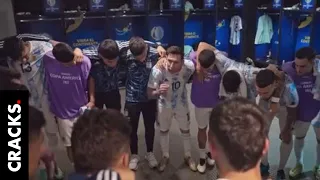 La arenga de Messi que emocionó a todo un país