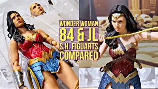 Wonder Woman S.H. Figuarts Comparison. Wonder Woman vs Wonder Woman 1984