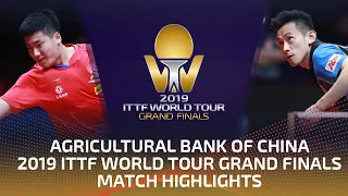 Liang Jingkun vs Wong Chun Ting | 2019 ITTF World Tour Grand Finals Highlights (R16)