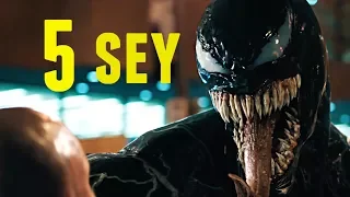 Kaçırdığınız 5 Şey: VENOM Fragmanı (2018)