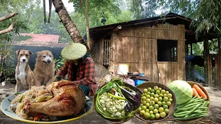 [ Buhay Probinsya ] Bulanglang babi na may Bule baluga | Pancit Guisado Para sa kaarawan ni Popoy