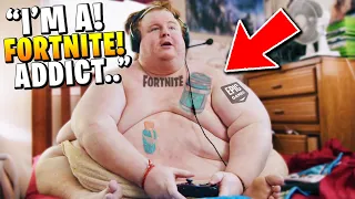 Kid Won't Stop EATING Until His Parents Give Him Fortnite...