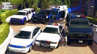 GTA 5 - Stealing Los Santos Security Enforcement Vehicles with Michael! | (Real Life Cars) #159