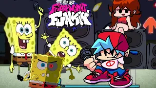 Friday Night Funkin' vs Spong Remastered FNF Full Week Mod/Hard (Cancelled Update Build/Spongebob)