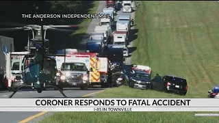 Fatal crash on I-85 in Anderson Co.