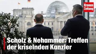 GRETCHENFRAGE SCHENGEN: Scholz & Nehammer: Treffen der kriselnden Kanzler | krone.tv NEWS