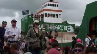 Arctic Sunrise - Greenpeace at Glastonbury 2014