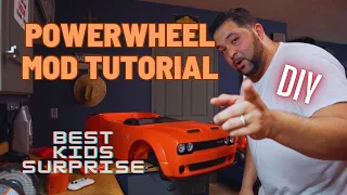 Build the Ultimate Kids Power Wheel - Here's How! #kidstoy #rideontoys #powerwheels #customized