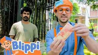 Blippi Goes to India | Blippi | Learning Videos for Kids