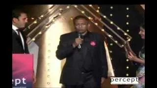Nagesh Kukunoor & Raell Padamsee give away the Percept Awards