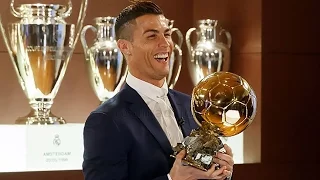 CRISTIANO RONALDO VINCE IL PALLONE D'ORO 2016