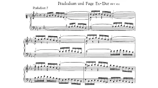 JS Bach / András Schiff, 1984: Prelude and Fugue in E flat BWV 852 - Decca 414 388-1