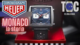 HEUER Monaco: il SEGRETO della corona di carica a sinistra