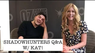 SHADOWHUNTERS Q&A W/ KAT MCNAMARA *OMG*