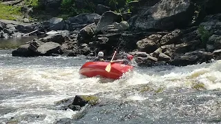 "Innovative" canoeing technique