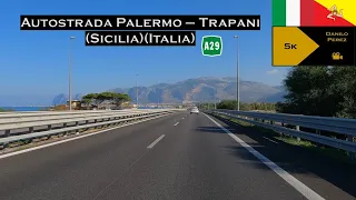 Autostrada Palermo - Trapani (A29) (Cinisi - Capaci - Palermo Nord) (5k)(Palermo)(Sicilia)(Italia)